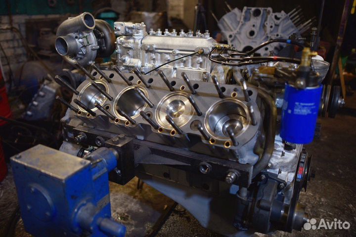 Двигатель тмз 8486 (бу) на Komatsu D 355A,355C