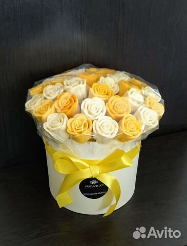 Шоколадные розы(30гр 1 бутон)