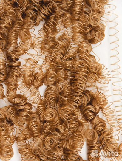 Волосы для кукол и игрушек (кудрявые)