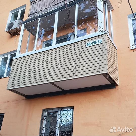 Отделка и ремонт балконов. Балкон с нуля