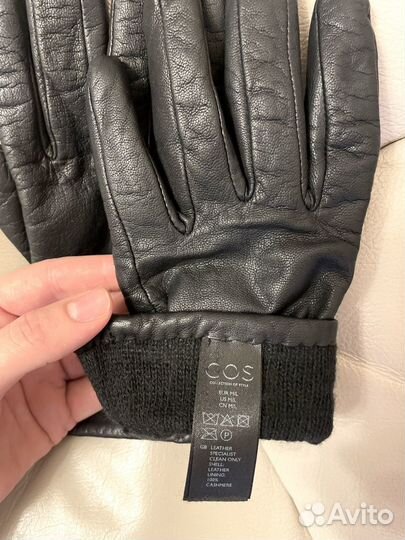 Кожаные перчатки Cos