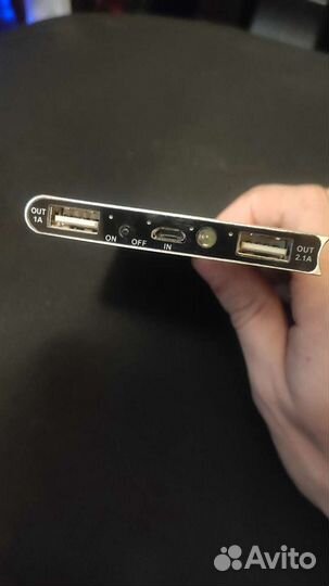 Power bank с солнечным элементом 2000 mah