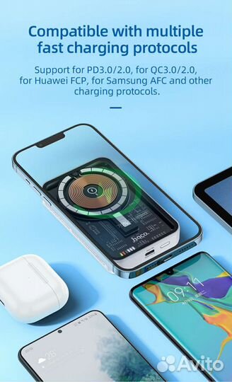 Power Bank Hoco Q10 MagSafe