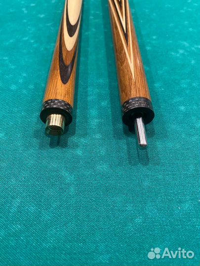 Кий ручной работы для русского бильярда