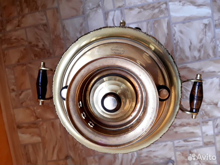 Самовар на дровах старинный