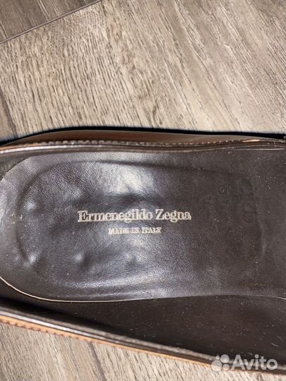 Мужские лоферы, туфли, ботинки zegna, оригинал