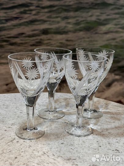 Рюмки хрусталь СССР