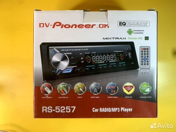 Автомобильная магнитола Pioneer RS 5257