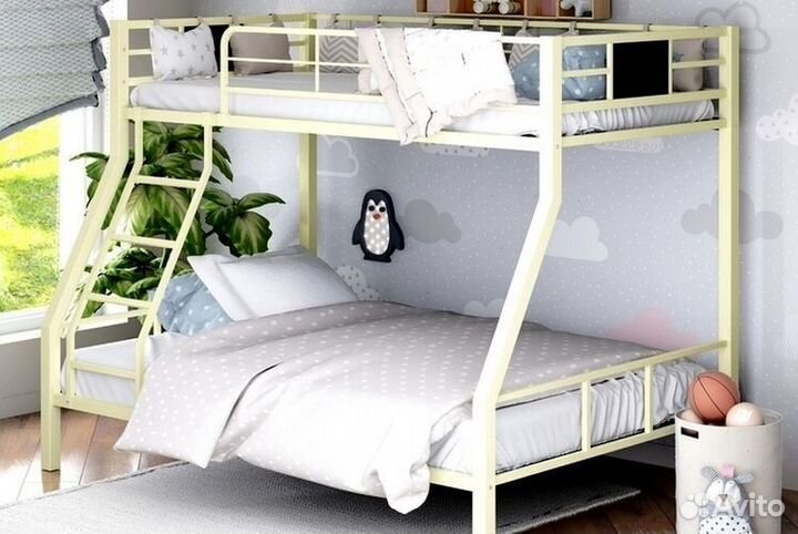Детская кровать двухъярусная