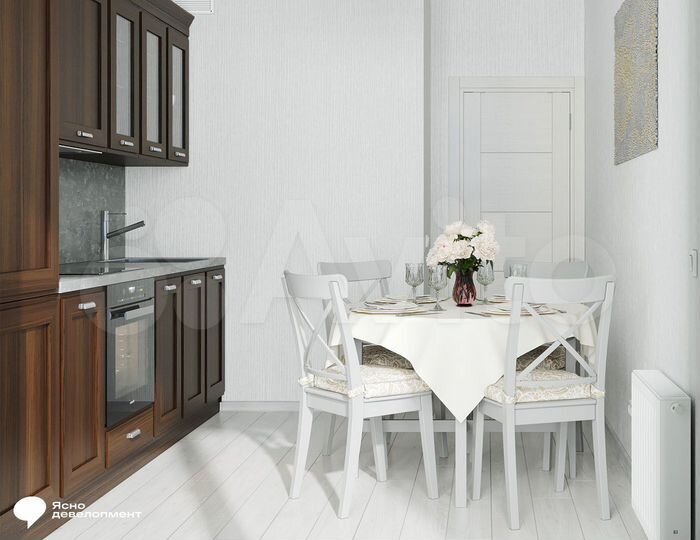 2-к. квартира, 47 м², 15/25 эт.