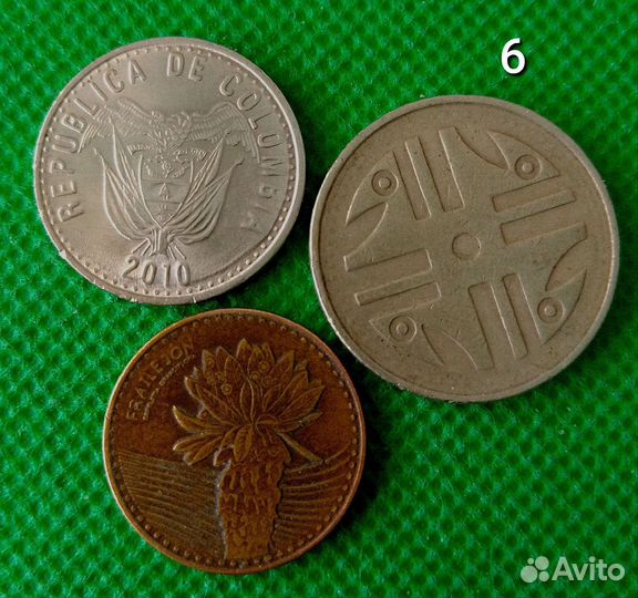 Наборы иностранных монет