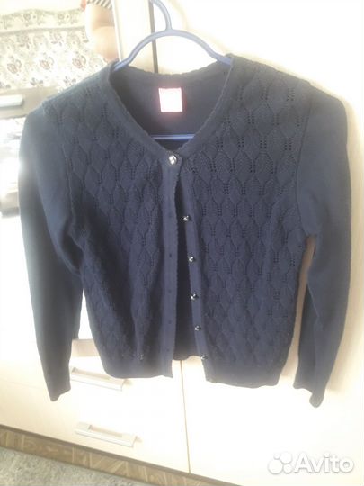 Кофточка на девочку для школы