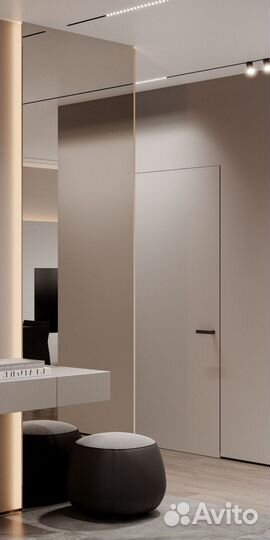 Дверь скрытого монтажа 800 2300