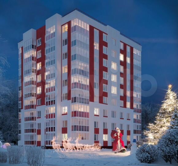 2-к. квартира, 67 м², 3/9 эт.