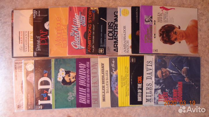 Джаз и другая музыка на фирм и отеч-м виниле