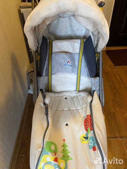 Детские санки коляска бу