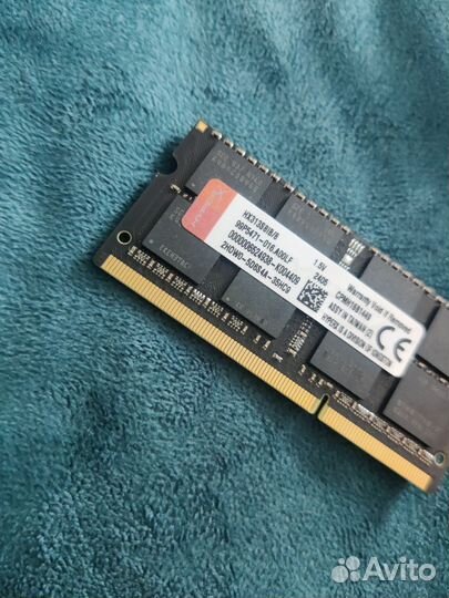 Kingston Fury DDR3L 8gb для ноутбука