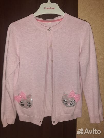 Кофта кардиган для девочки