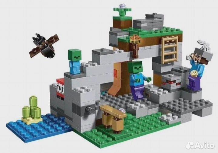Lego Minecraft (Пещера зомби)