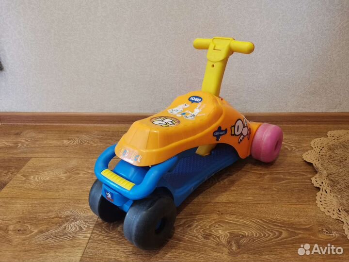 Машинка каталка, самокат детский