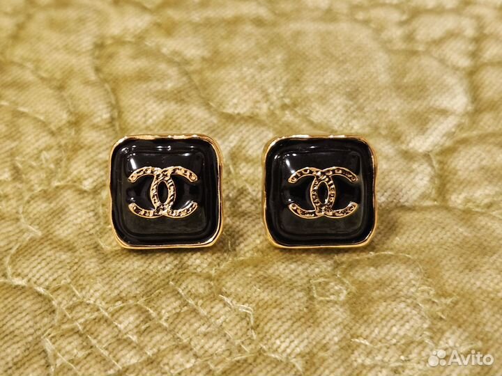 Серьги Chanel оригинал новые