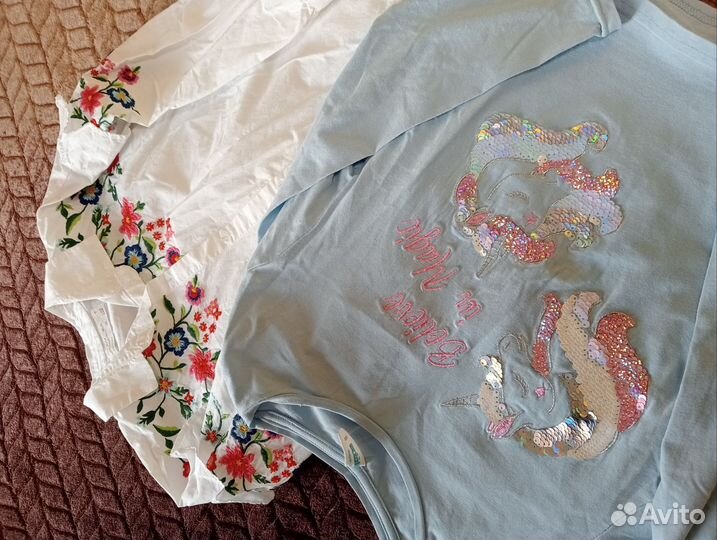 Вещи на девочку пакетом, 122