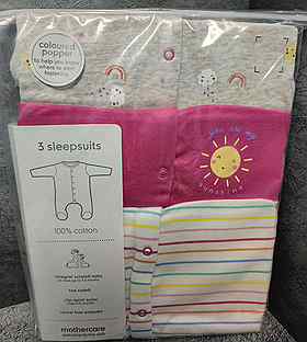 Новые слипы mothercare 62 см, 68 см