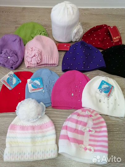 Шапка детская для девочки