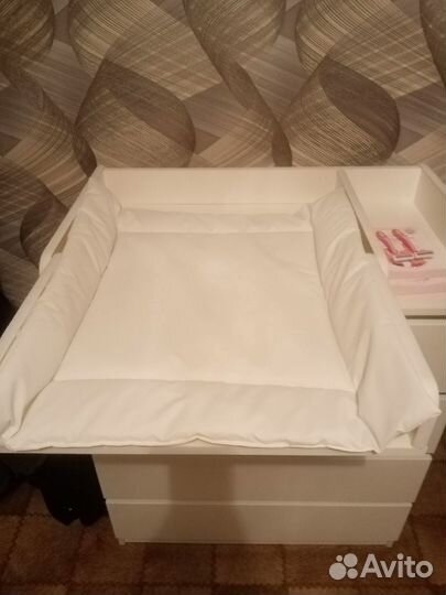 Матрасик непромокаемый на пеленальный столик