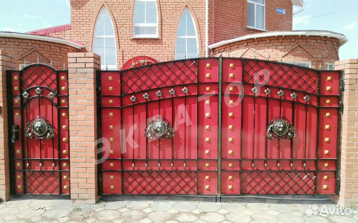 Кованые ворота