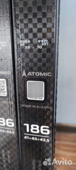 Гоночные лыжи Atomic redster s9 carbon 186 Am7