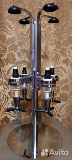 Вращающаяся подставка для вина, сока, коктейлей