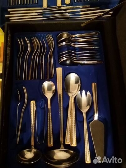 Набор столовых приборов мельхиор СССР