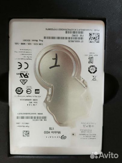 Жесткий диск для ноутбука 1 тб