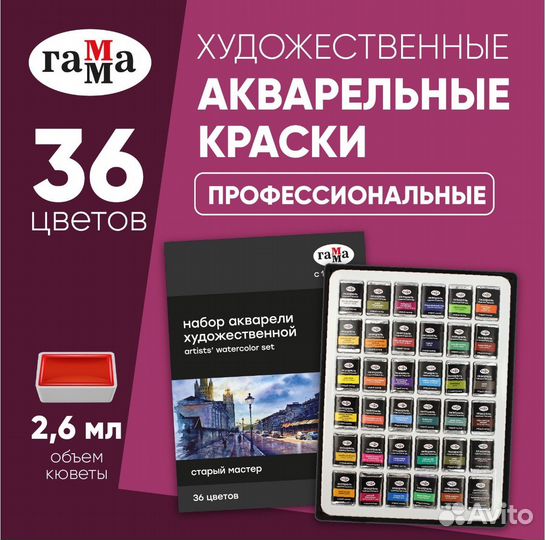 Акварель, кисти, бумага новое