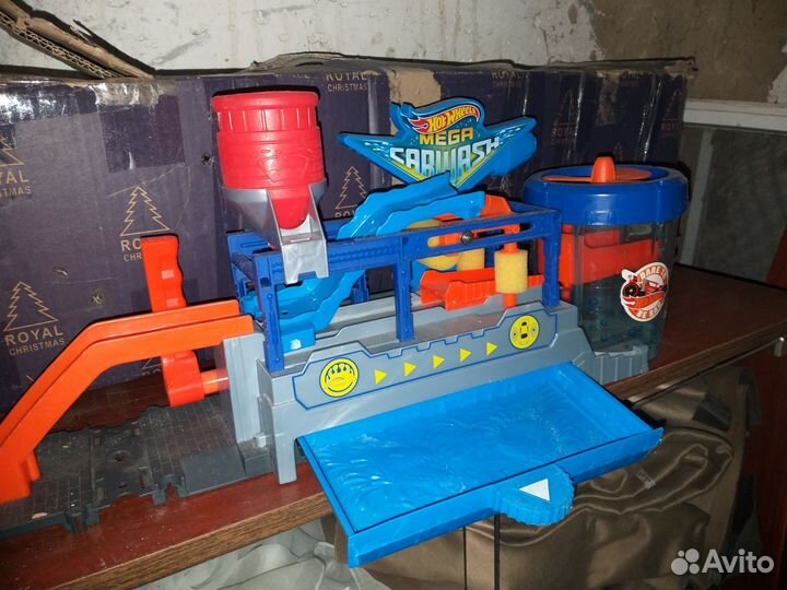 HotWeels Mega CarWash / Мойка хотвилс
