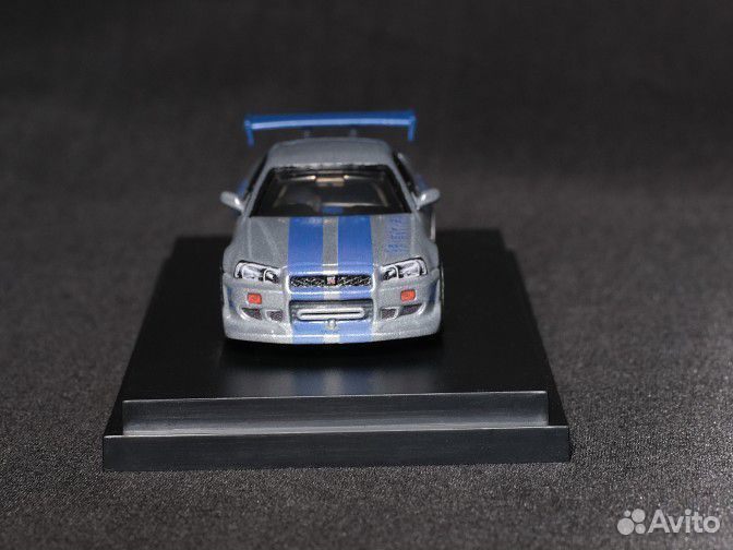 Nissan Skyline GT-R R34 FF custom tomica 1/64