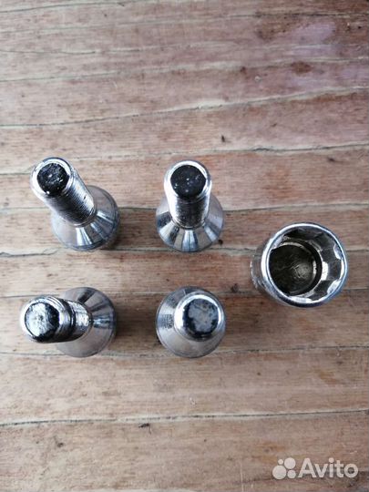 Болты секретки на колеса ваз