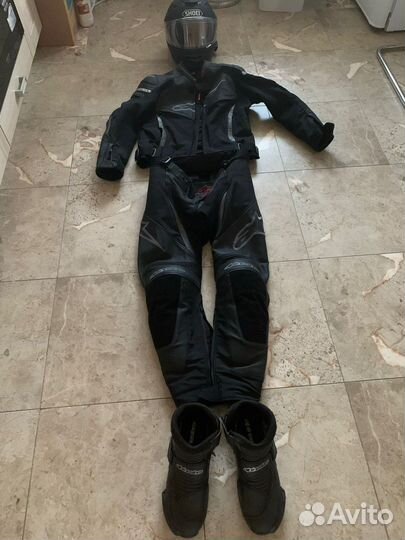 Мотоэкипировка / Шлем shoei с блютуз гарнит/ бу