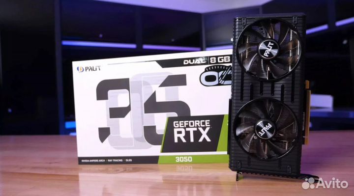 Видеокарта gtx 3050 8gb