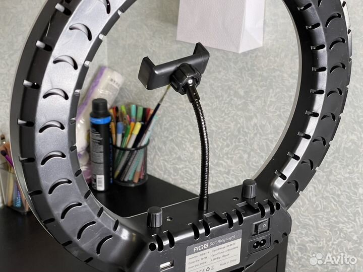 Кольцевые лампы со штативом (новые, с доставкой)