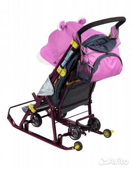 Детские санки коляска