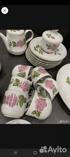 Чайный сервис фарфор