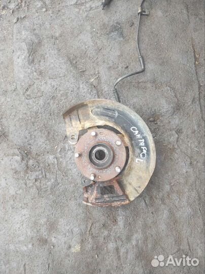 Поворотный кулак левый hyundai santa fe classic