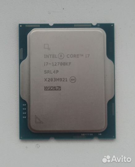Процессор intel core i7-12700KF