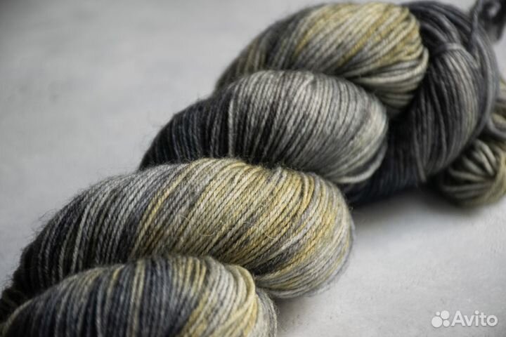 Пряжа ручного окрашивания 