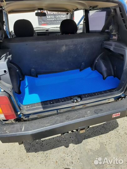 3d ева коврики на Нива, Niva с бортиками