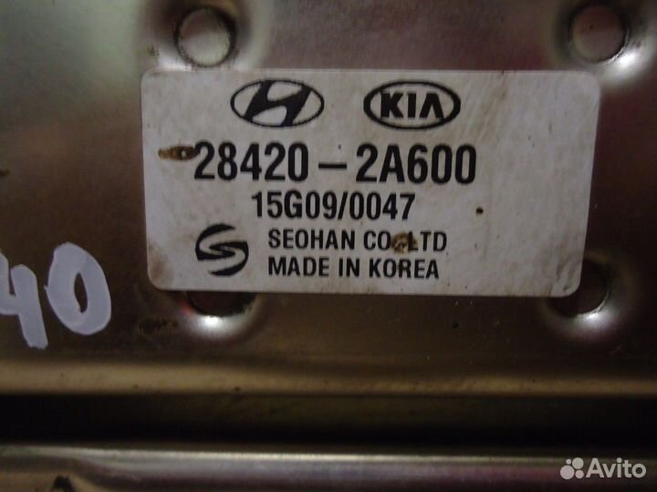 Радиатор системы EGR (Hyundai i40)