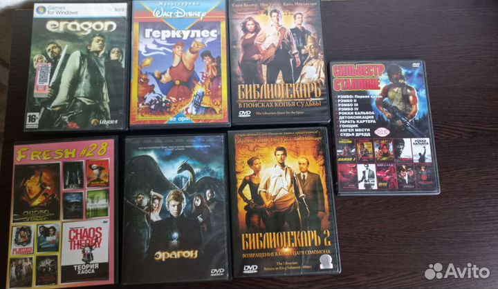 DvD фильмы (цена за все)