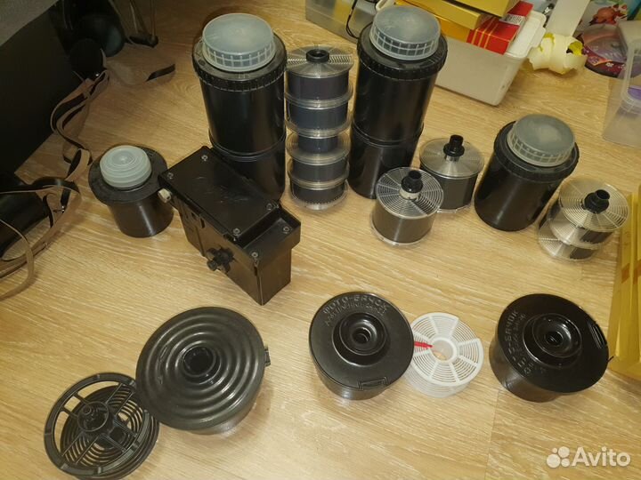 Бачки для проявки на 5 пленок 135 или 2 пленки 120